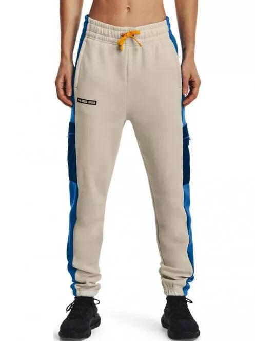 Under Armour Rival Fleece SP Pant női tréning nadrág homok színben 2