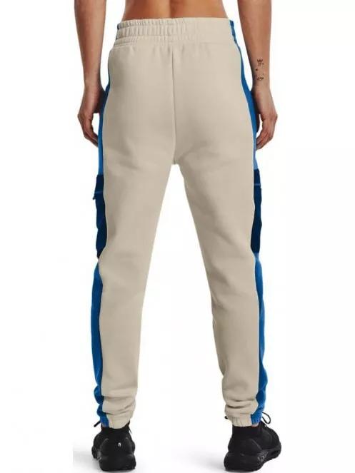 Under Armour Rival Fleece SP Pant női tréning nadrág homok színben 3