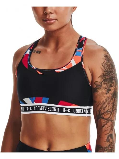 Under Armour UA Crossback Mid SP női sportmelltartó fekete színben 2
