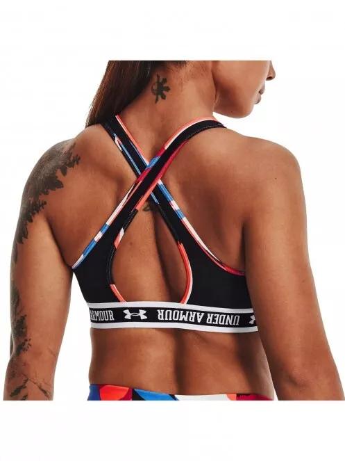 Under Armour UA Crossback Mid SP női sportmelltartó fekete színben 3