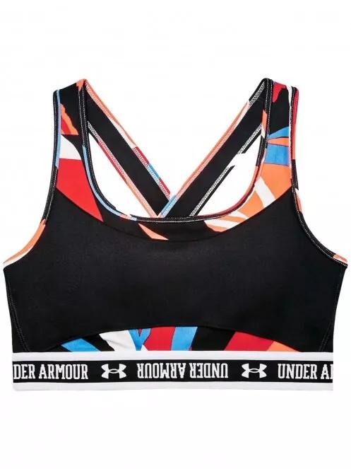 Under Armour UA Crossback Mid SP női sportmelltartó fekete színben 4