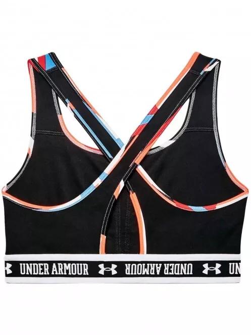 Under Armour UA Crossback Mid SP női sportmelltartó fekete színben 5