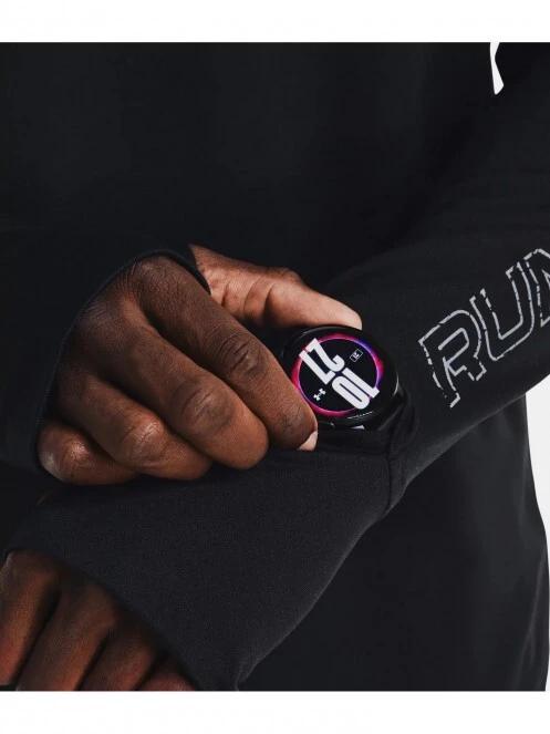 Under Armour Ua Outrun The Cold Ls férfi hosszú ujjú sport póló fekete színben 4