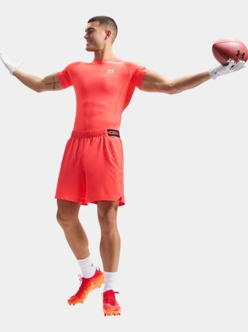 Under Armour UA Vanish Woven 6in Shorts férfi sport rövidnadrág piros színben 4