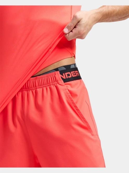 Under Armour UA Vanish Woven 6in Shorts férfi sport rövidnadrág piros színben 5
