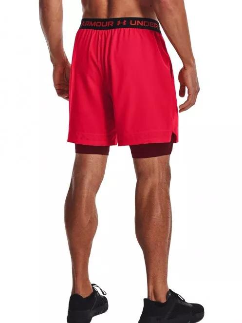 Under Armour Ua Vanish Woven 2In1 Sts férfi sport rövidnadrág piros színben 3