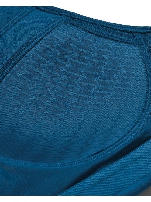 Under Armour Ua Smartform Evolution Mid női sportmelltartó kék színben 8