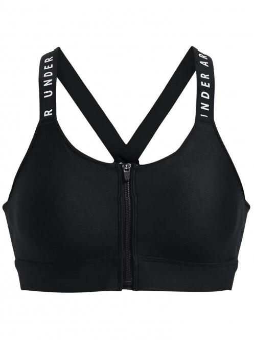 Under Armour Ua W Infinity High Bra Zip női sportmelltartó fekete színben 7