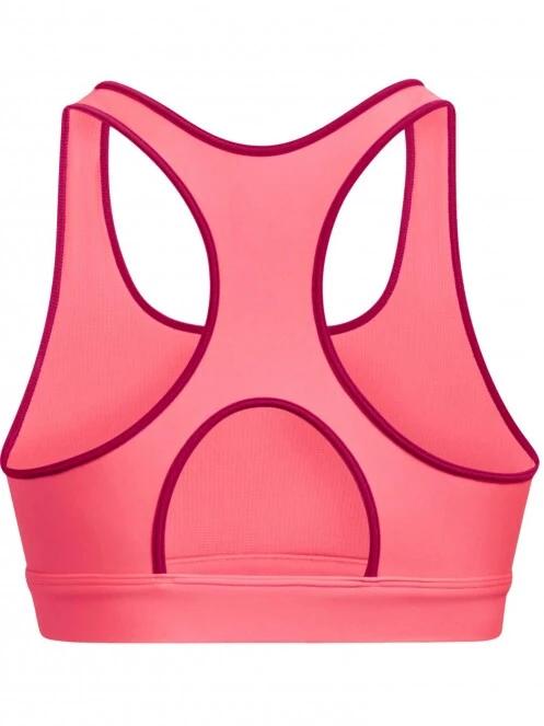 Under Armour Ua Hg Armour Mid Padless női sportmelltartó rózsaszín színben 6