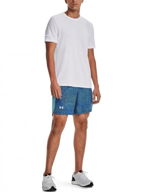 Under Armour UA Seamless Stride SS férfi rövid ujjú sport póló fehér színben 4