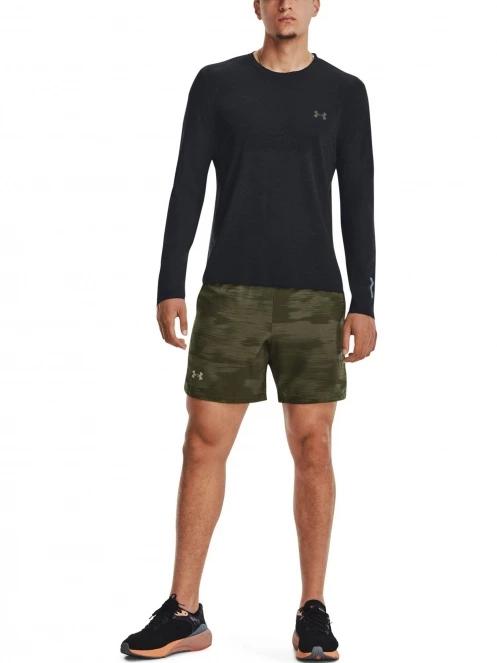 Under Armour Ua Launch 7'' Printed Short férfi sport rövidnadrág oliva színben 4