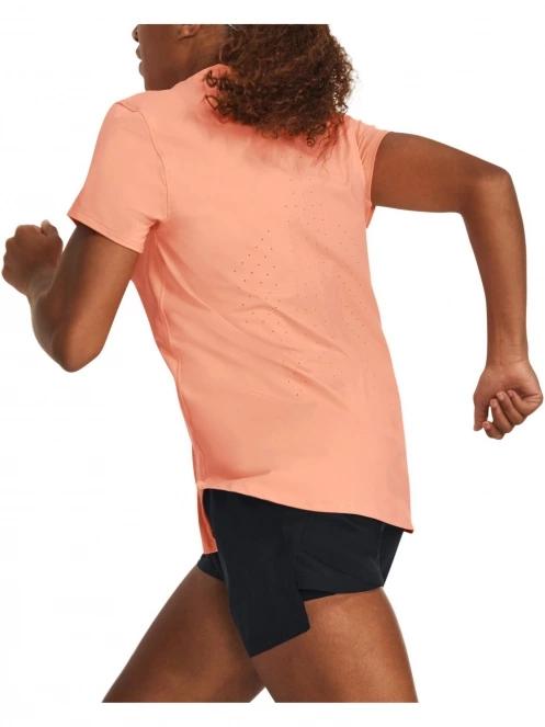 Under Armour Ua Iso-Chill Laser Tee női rövid ujjú sport póló narancssárga színben 7