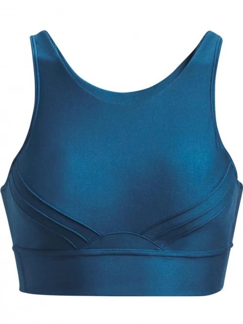 Under Armour Ua Infinity Pintuck Mid női sportmelltartó kék színben 5
