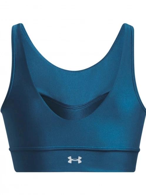 Under Armour Ua Infinity Pintuck Mid női sportmelltartó kék színben 6