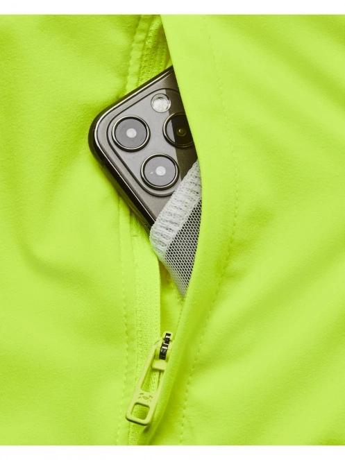 Under Armour UA Outrun The Storm Jkt női futódzseki sárga színben 6