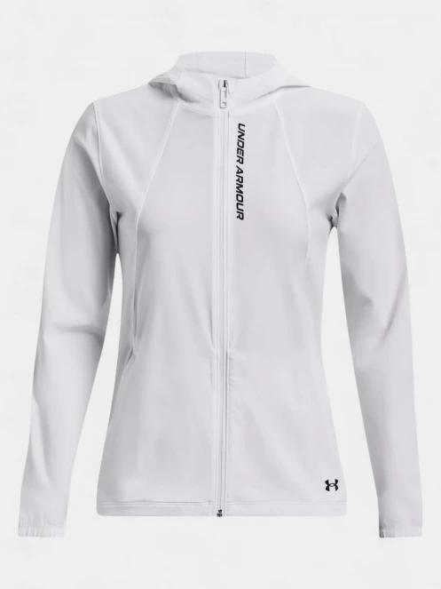 Under Armour UA OutRun the Storm Jacket női futódzseki fehér színben 6
