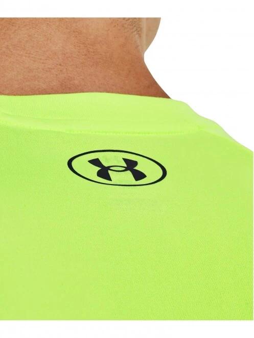 Under Armour Ua Tech Fade Ss férfi rövid ujjú sport póló zöld színben 5