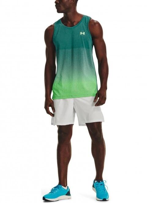 Under Armour Ua Streaker Wind Singlet férfi atléta zöld színben 4