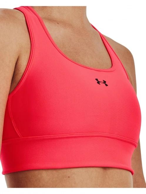 Under Armour Crossback Longline női sportmelltartó rózsaszín színben 5