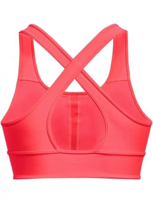 Under Armour Crossback Longline női sportmelltartó rózsaszín színben 9