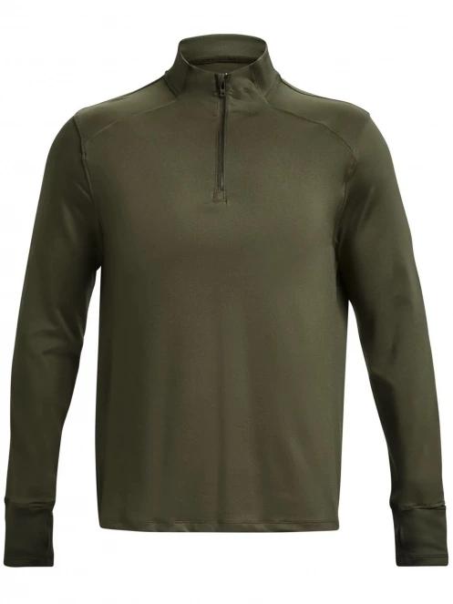 Under Armour Qualifier Run 1/4 Zip férfi pulóver oliva színben 6