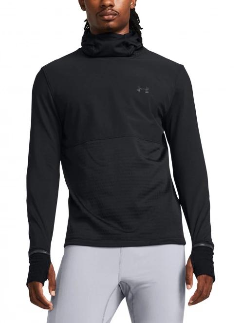 Under Armour Qualifier Cold Hoody férfi kapucnis pulóver szürke színben 2