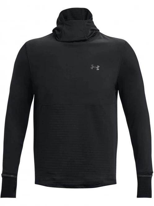 Under Armour Qualifier Cold Hoody férfi kapucnis pulóver szürke színben 9