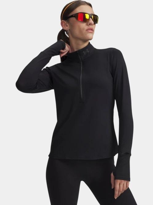 Under Armour UA Launch Pro Half Zip férfi hosszú ujjú sport póló fekete színben 2
