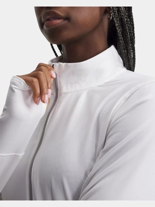 Under Armour UA Launch Pro Half Zip férfi hosszú ujjú sport póló fehér színben 5