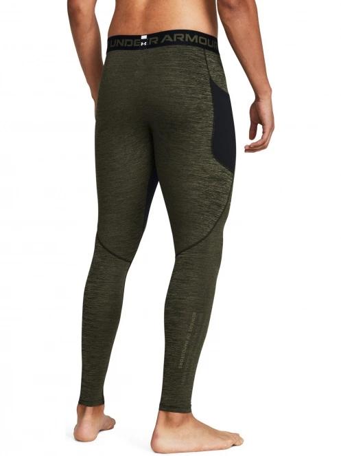 Under Armour Ua Cg Armour Twist Lgs férfi aláöltöző nadrág zöld színben 3