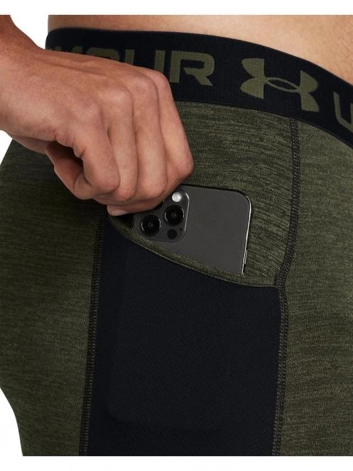Under Armour Ua Cg Armour Twist Lgs férfi aláöltöző nadrág zöld színben 5