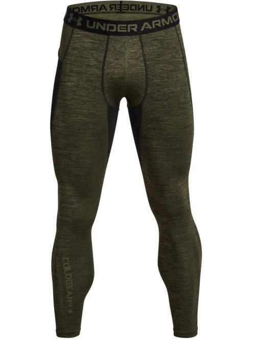 Under Armour Ua Cg Armour Twist Lgs férfi aláöltöző nadrág zöld színben 6