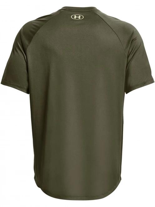 Under Armour UA Tech Prt Fill SS férfi rövid ujjú sport póló oliva színben 7