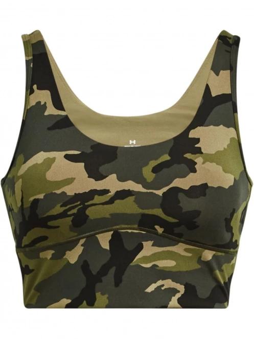 Under Armour Meridian Fitted Croptankprnt női tank top oliva színben 6