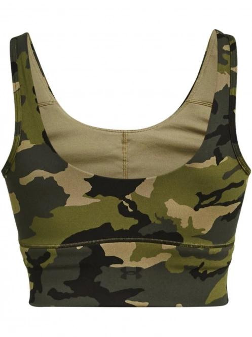Under Armour Meridian Fitted Croptankprnt női tank top oliva színben 7