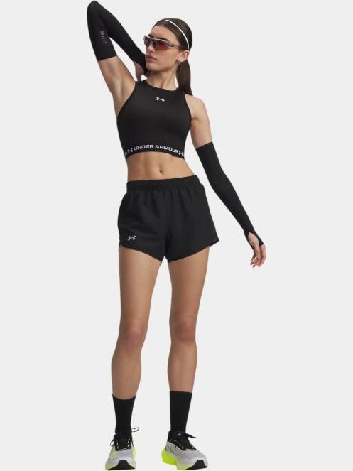 Under Armour UA Fly By 3'' Shorts női sport rövidnadrág fekete színben 4