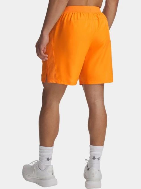 Under Armour UA Launch 7'' Shorts férfi sport rövidnadrág narancssárga színben 3