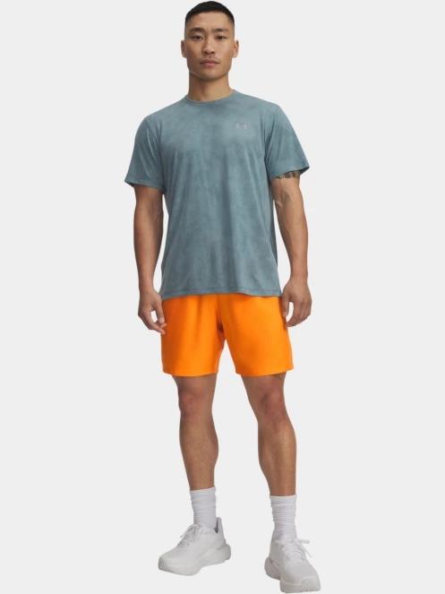 Under Armour UA Launch 7'' Shorts férfi sport rövidnadrág narancssárga színben 4