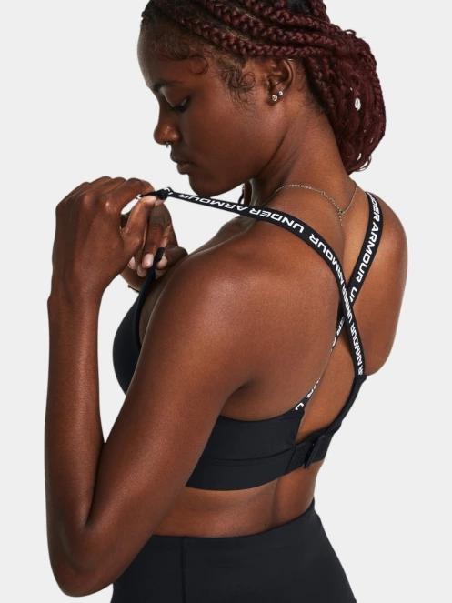 Under Armour UA Infinity Mid 2.0 Bra női sportmelltartó fekete színben 4