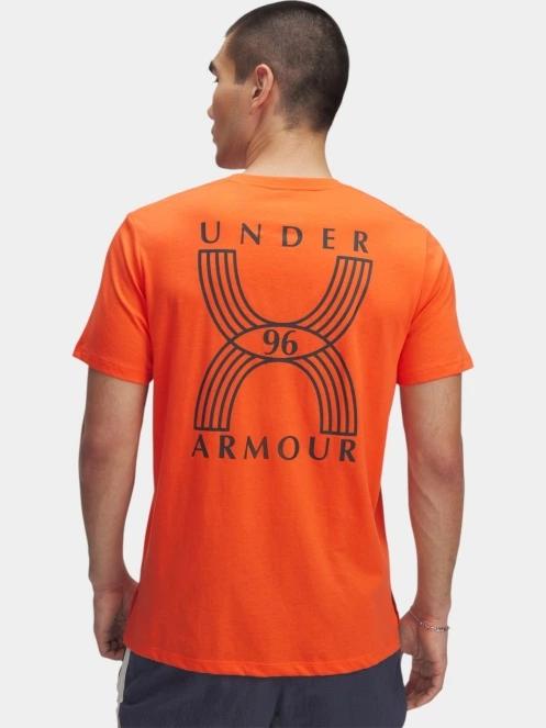 Under Armour UA Run 96 Shortsleeve férfi rövid ujjú sport póló piros színben 3