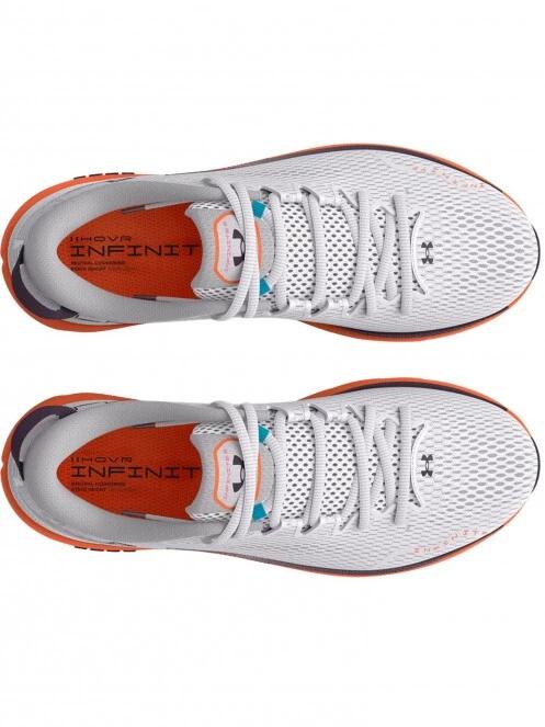 Under Armour Ua Hovr Infinite 5 férfi futócipő fehér színben 4