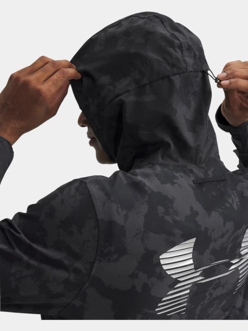 Under Armour UA Velociti Pro Storm Jacket férfi futódzseki szürke színben 4
