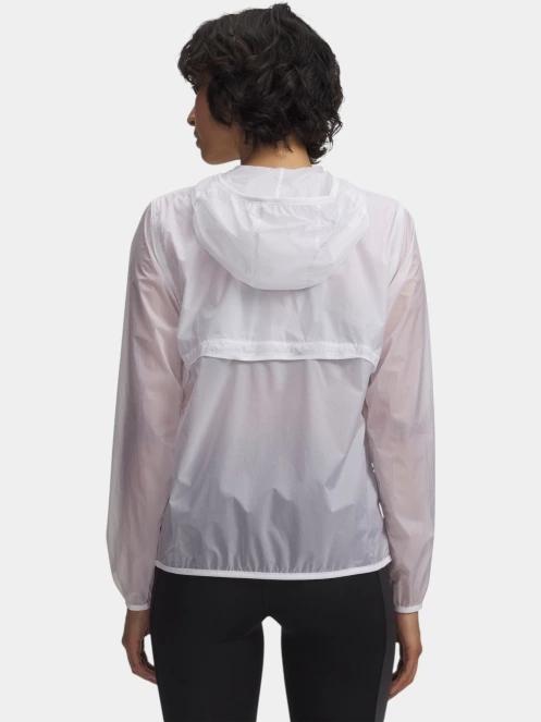 Under Armour UA Velociti Pro LW Jacket női futódzseki fehér színben 3