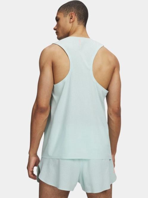 Under Armour UA Velociti Elite Singlet férfi ujjatlan sport póló világoskék színben 3