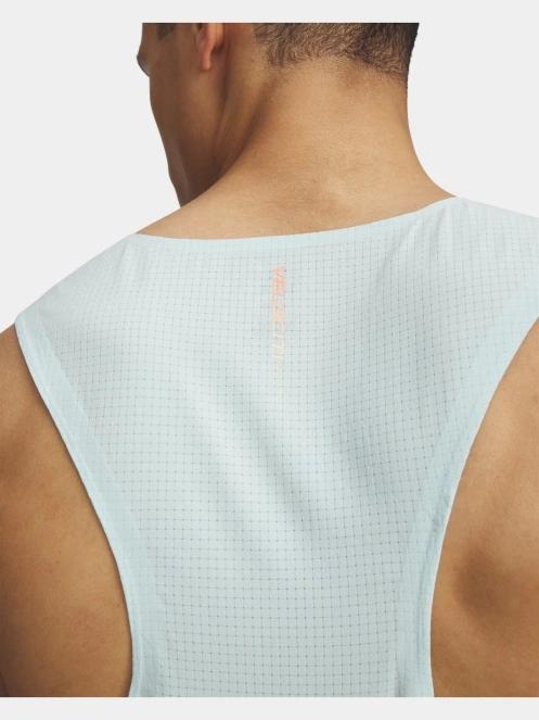 Under Armour UA Velociti Elite Singlet férfi ujjatlan sport póló világoskék színben 4