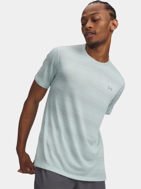 Under Armour UA Velociti SS férfi rövid ujjú sport póló világoskék színben 2