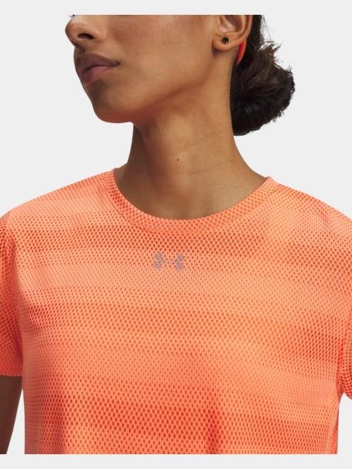 Under Armour UA Velociti Shortsleeve női rövid ujjú sport póló narancssárga színben 4