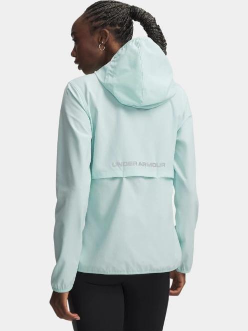 Under Armour UA Velociti Pro Storm Jkt női futódzseki világoskék színben 3