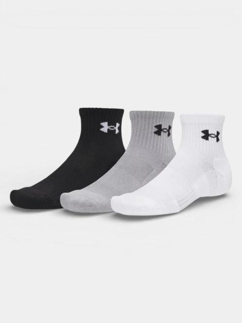 Under Armour UA Performance Cotton 3p Qtr sportzokni multikolor színben 2