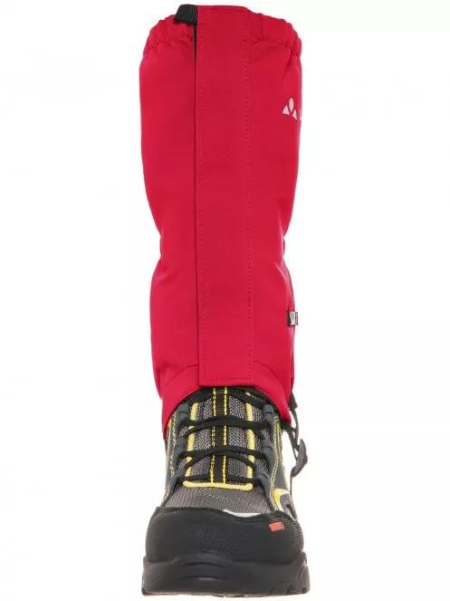 Vaude Kids Gaiter II női kamásli piros színben 4